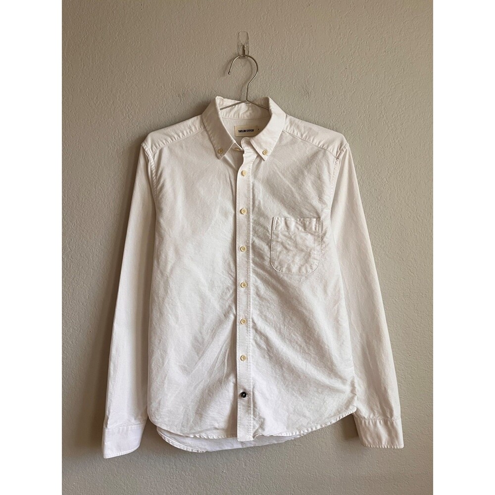 Taylor Stitch The Jack in White Everyday Oxford Size 38/SMALL